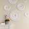 Ekena Millwork Wreath Ceiling Medallion (Fits Canopies up to 6"), 21 1/8"OD x 3 5/8"ID x 7/8"P, Primed White CM21WR - alternate 9